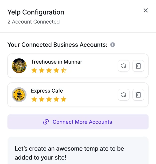 connect multiple businesses updated