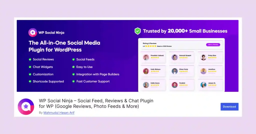 Display Airbnb reviews on website with WP Social Ninja