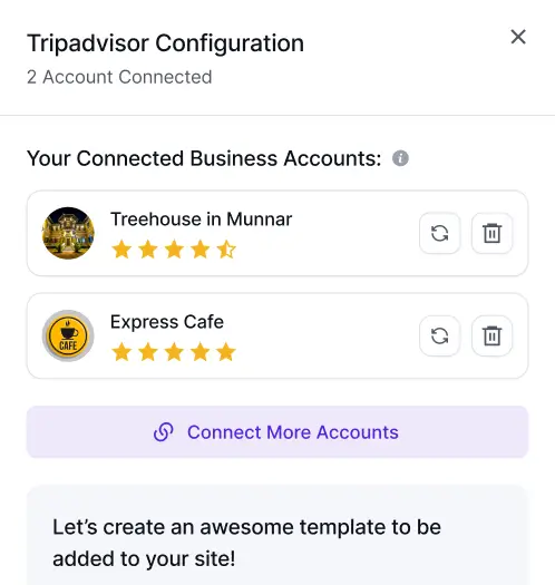 connect multiple business