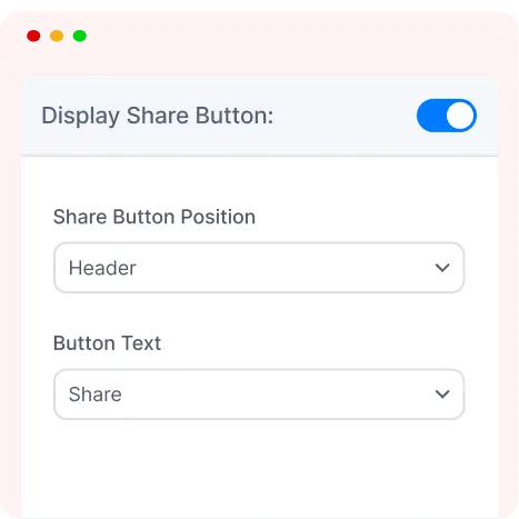 facebook share button