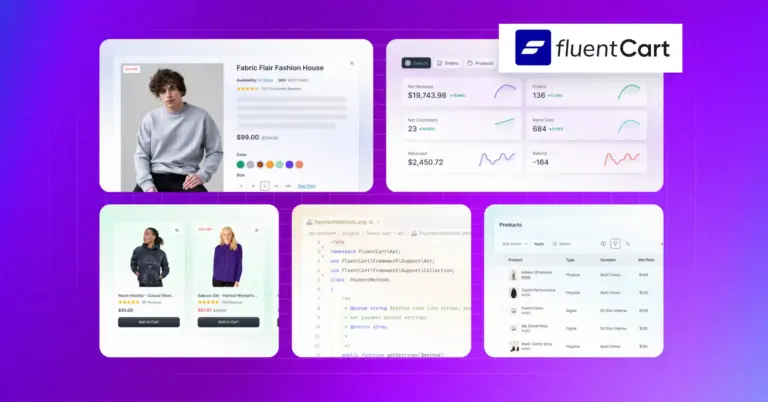 fluentCart overview