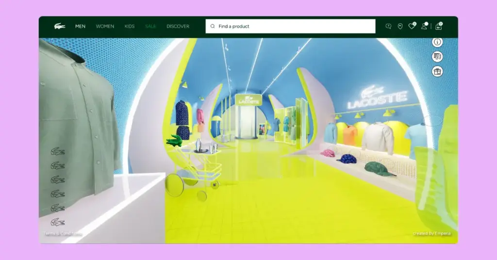 LACOSTE Crocodile Hunt game