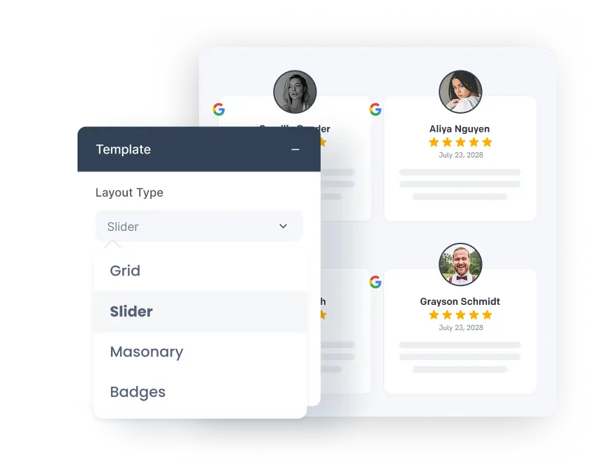 personalize & design your template in your style