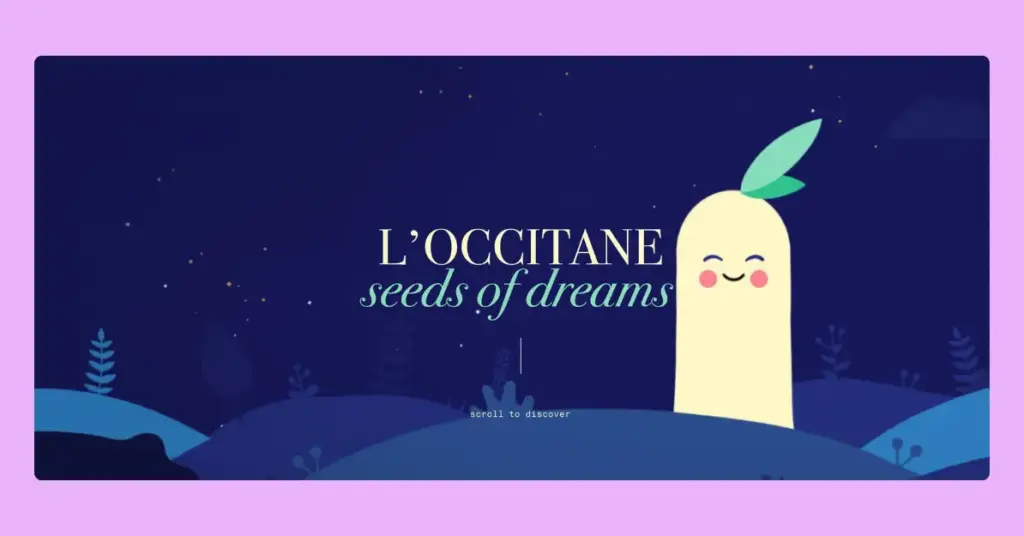 The Seeds of Dreams game by L'occitane, a brilliant approach to engage customers in real-time