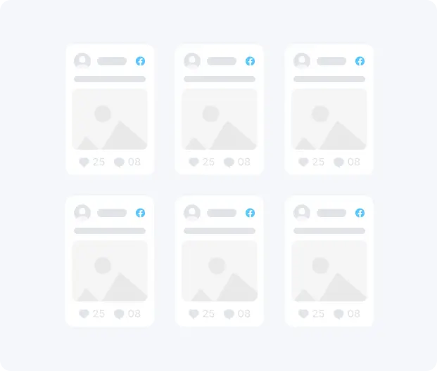facebook feed template