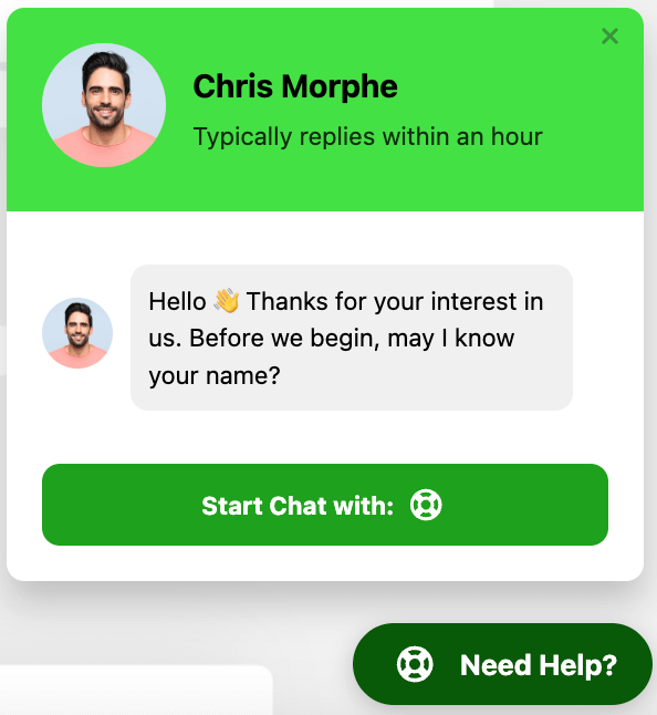 Messenger Chat Widget Support