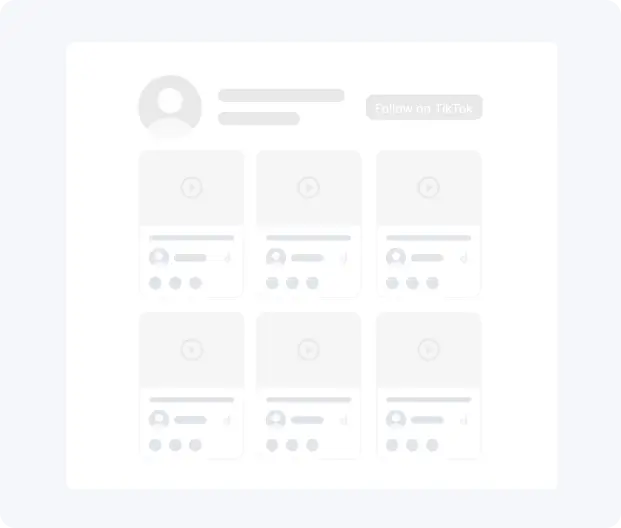 tiktok feed template 2 demo banner