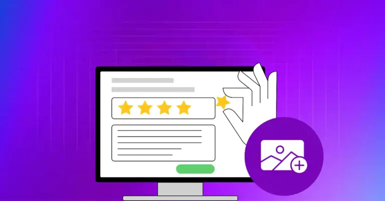 add photo to google review