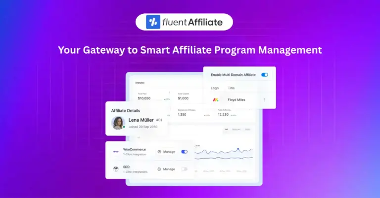 FluentAffiliate - The Best Affiliate Program Management Tool