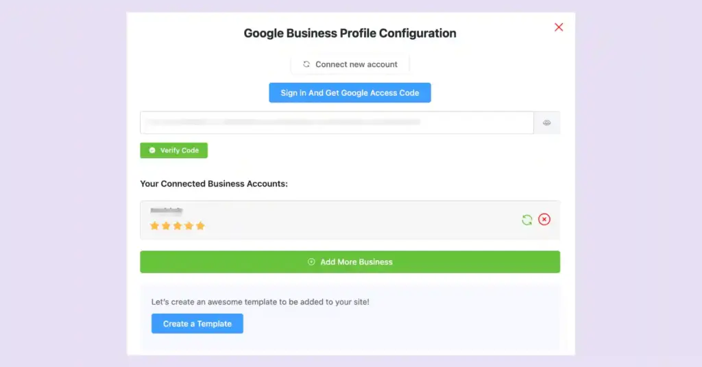 google business profile configuration