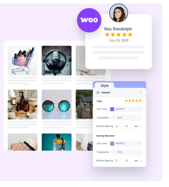 woocommerce reviews single