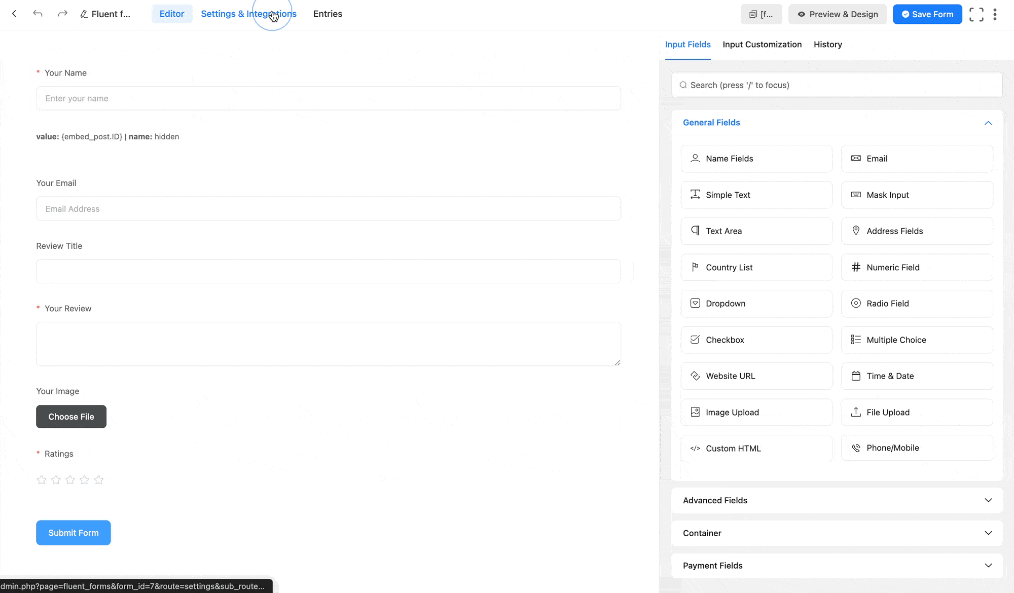 wpsocialninja integration feed
