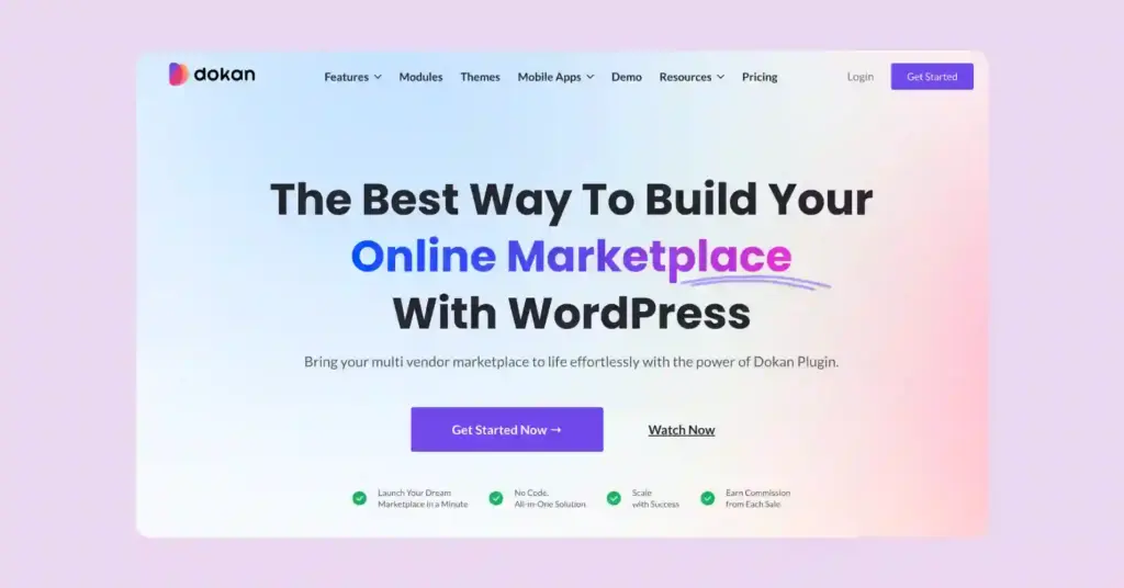 dokan a wordpress multivendor marketplace plugin