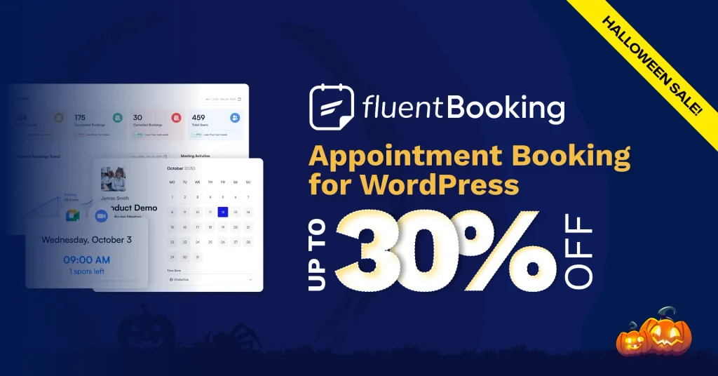 fluentbooking halloween 2026 feature image 1910x1000@2x