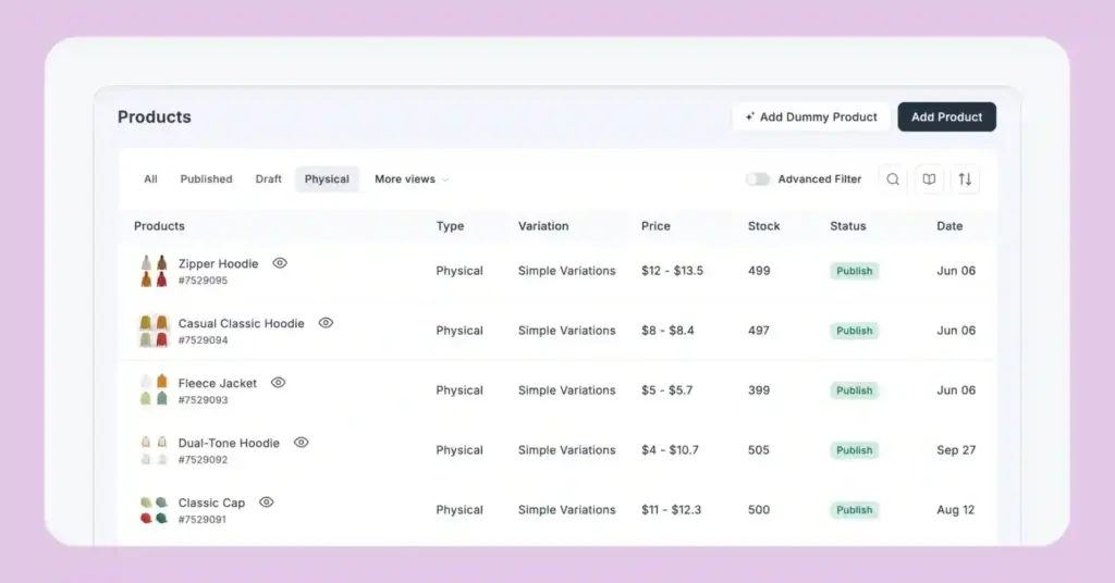 Product Handling: Sell Anything, Anywhere