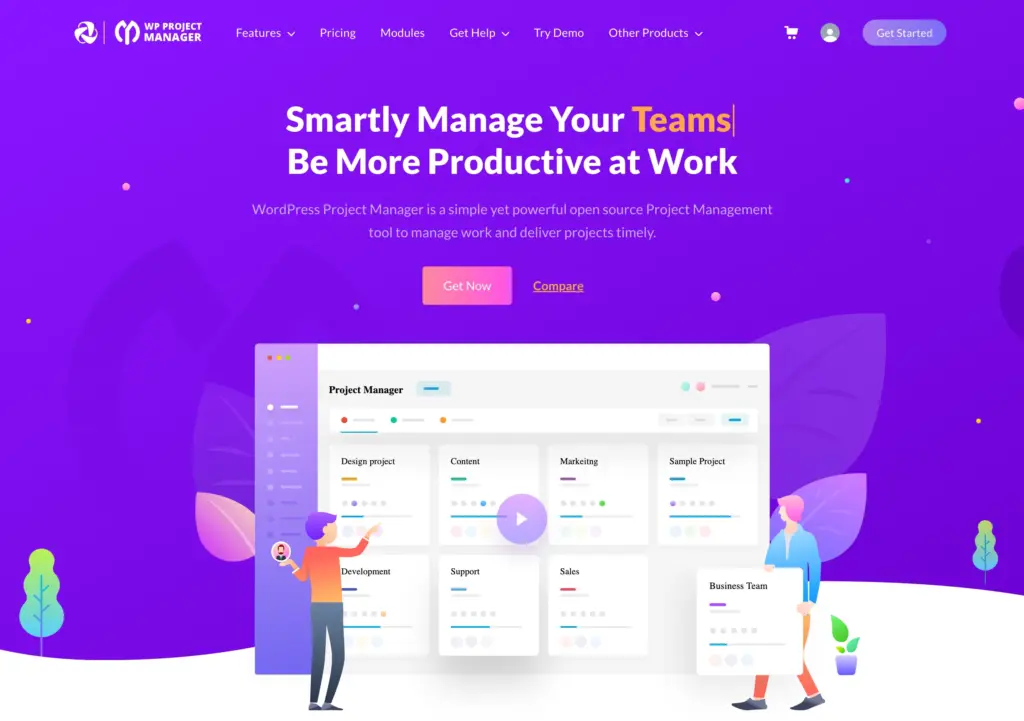 WP Project Manager- A popular project management tool for WordPress