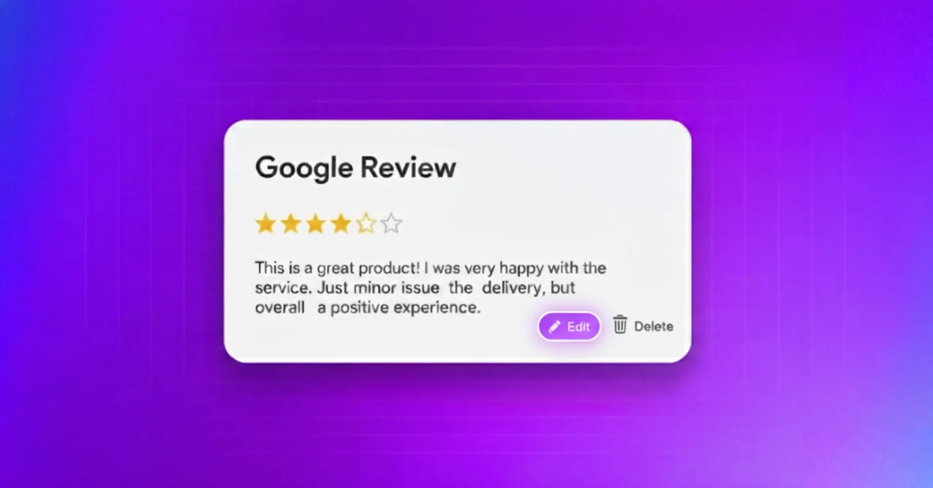 how to edit google reviews and respond to them