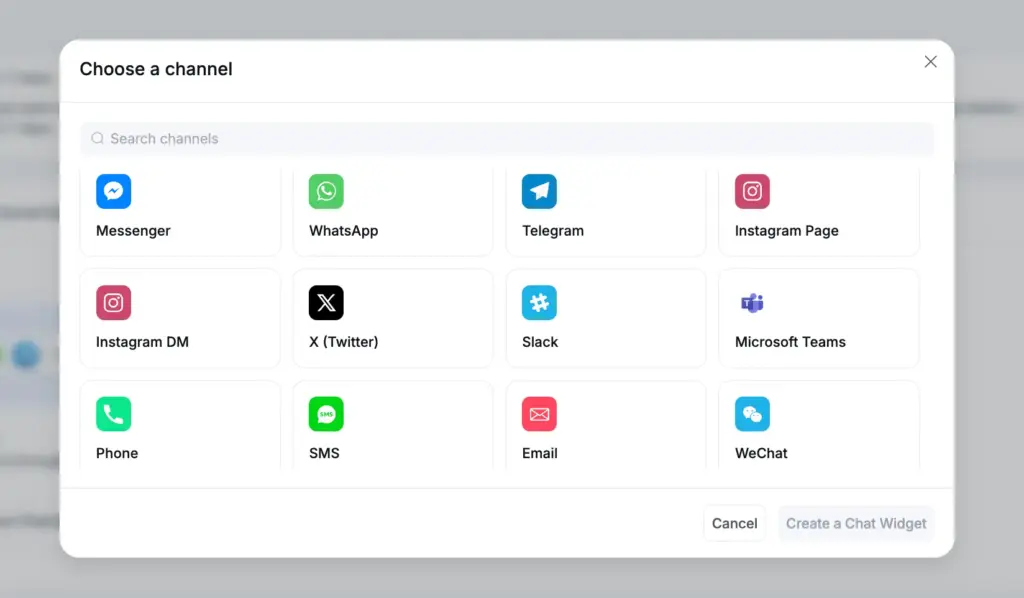 chat widget update 2025