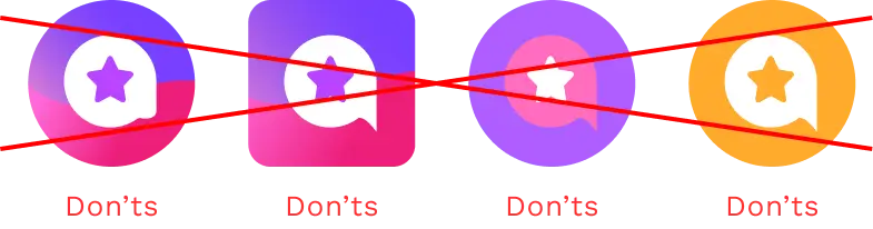 don't logo