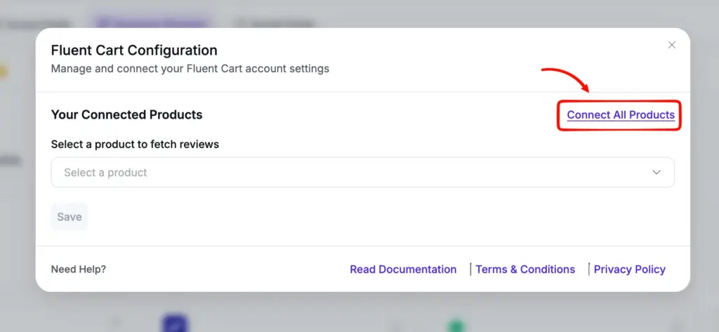 Connecting FluentCart store products with WP Social Ninja to enable a review collection and display option for them