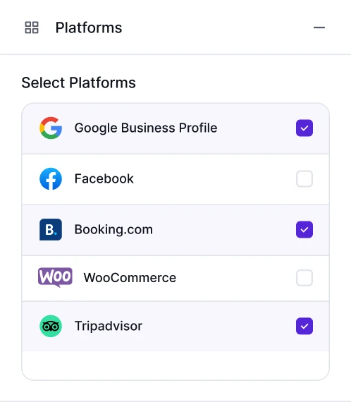 multiple platforms in one place