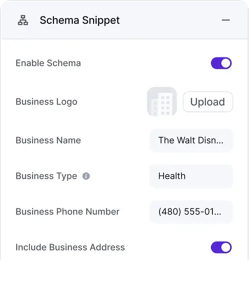 schema snippet 1