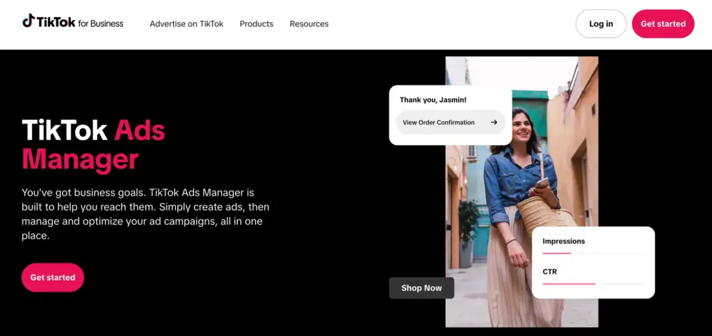 tiktok ads manager