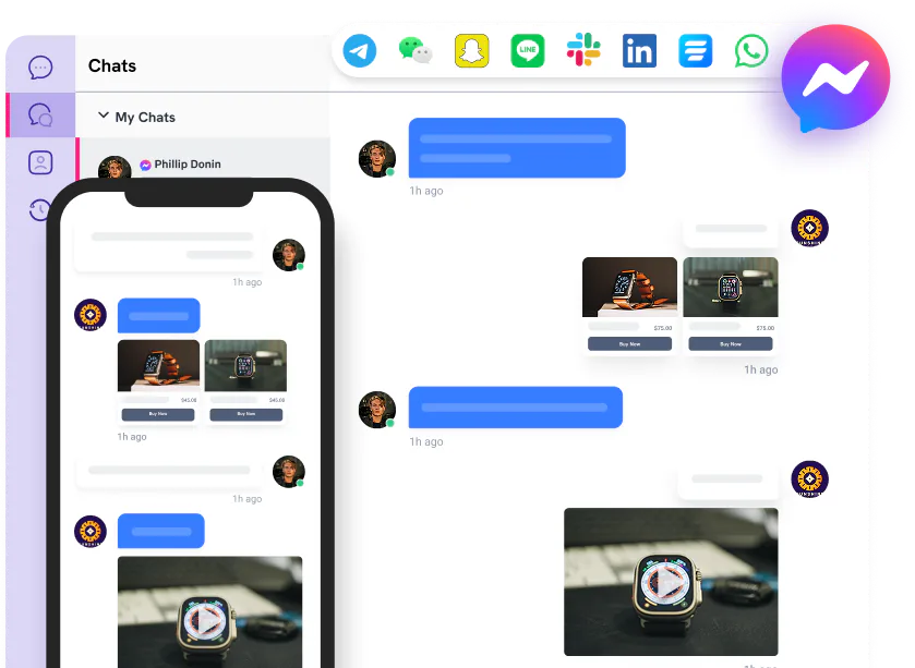 chat widget