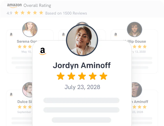 display reviewer name & image