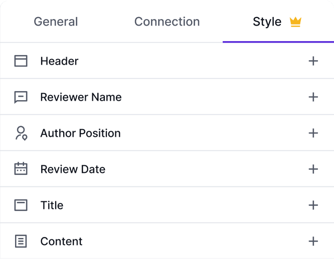 in depth styling option