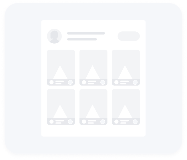 instagram overlay card