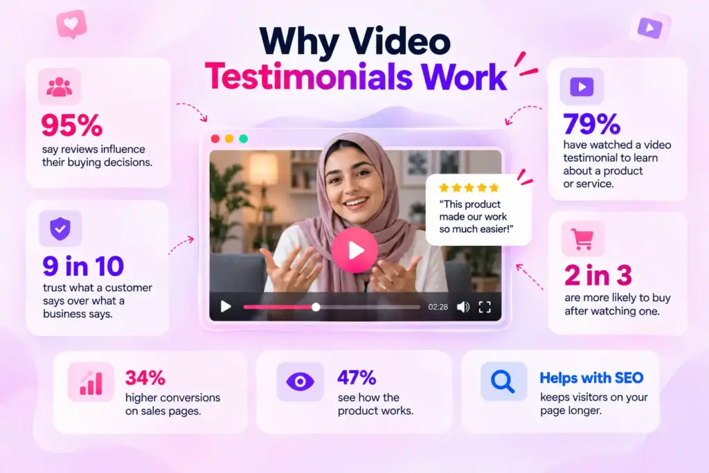 why video testimonials work