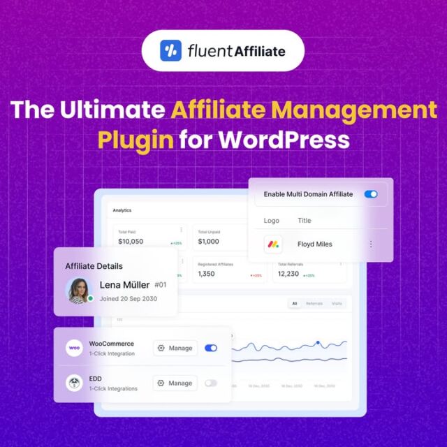 The most-awaited and powerful WordPress affiliate management plugin is coming soon. Here's a sneak peek of FluentAffiliate.👇

🔗 https://wpsocialninja.com/fluentaffiliate-sneak-peek-get-ready-to-rethink-your-affiliate-management/

Check the first comment for more details. 

#FluentAffiliate #AffiliationManagementPlugin #AffiliateMarketing
