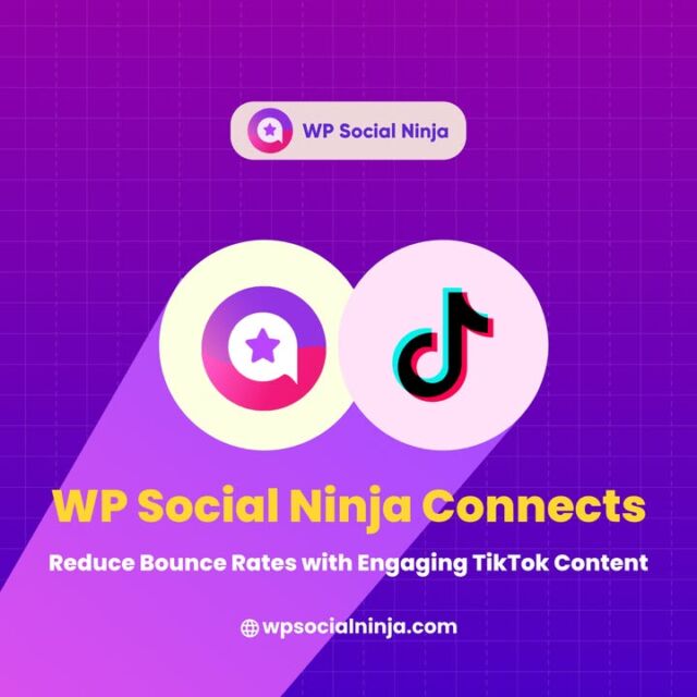 Keep your website visitors longer by showcasing your engaging TikTok feed on WordPress. Attract younger audiences, create authenticity, and grow more followers with WP Social Ninja.

Explore more amazing features here.👇
https://wpsocialninja.com/platforms/tiktok-feed/

#TikTokMarketing #TikTokFeed