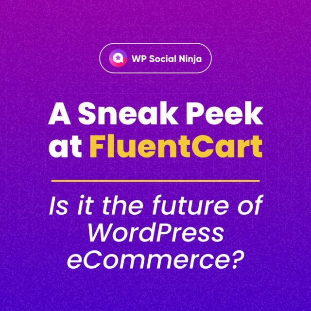 📈 Taking eCommerce to the next level without the bloat. Meet FluentCart- the lighter, faster, and self-hosted eCommerce plugin for WordPress. Check out the first comment for the preview.

#WordPress #FluentCart #WordPressEcommerce #Ecommerce #OnlineStore #EcommercePlugin