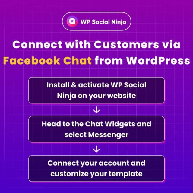 🤝 Make real-time connections easy with WP Social Ninja’s Facebook chat widget. Explore more details about the integration process here.👇 
https://wpsocialninja.com/facebook-chat-plugin-for-wordpress/ 

#MessengerPlugin #FacebookMessenger #CustomerSupport #WordPress